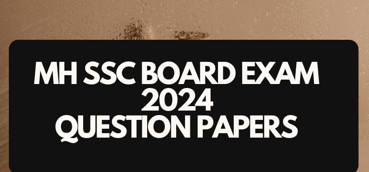 Maha SSC Board exam 2024 question paper