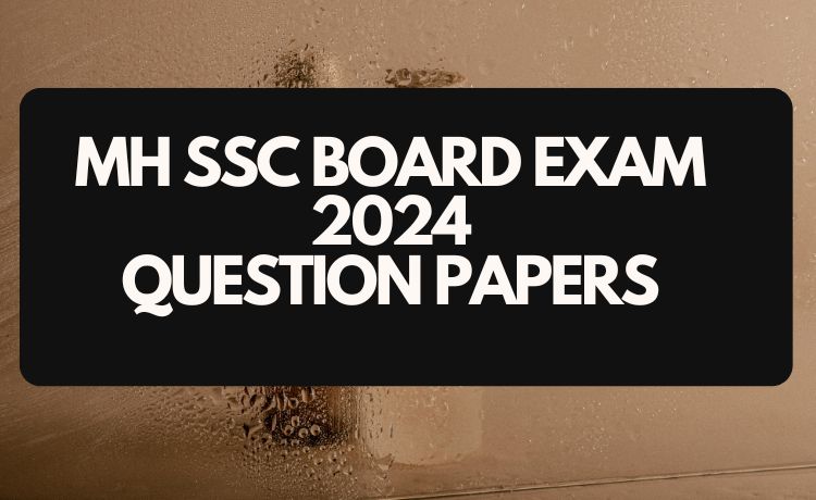 Maha SSC Board exam 2024 question paper