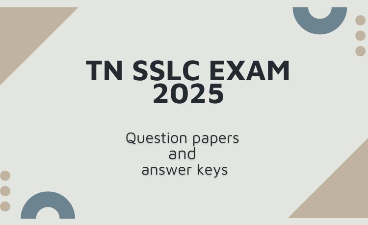 Tamilnadu 10th answer keys 2025